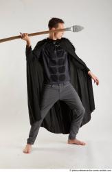 Claudio BLACK WATCH STANDING POSE WITH SPEAR